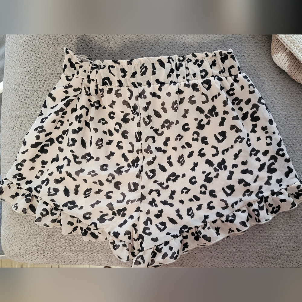 Leopard Print Women's Shorts
